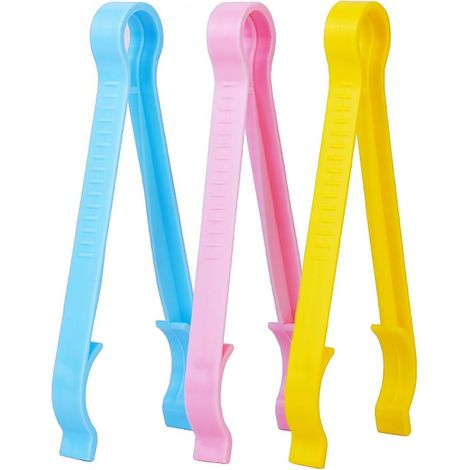 Juego de 3 pinzas para biberones, pinzas multifuncionales para biberones, pinzas para chupetes y pinzas esterilizadas para bebés y recién nacidos.