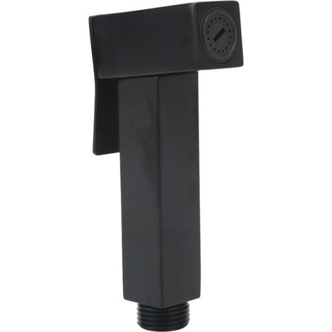 Pulvérisateur Toilette - Acier Inoxydable 304 - Débit Élevé - Pour Bidet - Noir - 1 Pièce (1/5)