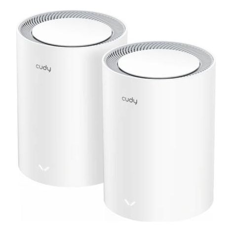Cudy M3600 2-Pack Gigabit Wi-Fi 7 Mesh System, Dual-Band Whole-Home Coverage, Seamless Roaming (1/2)
