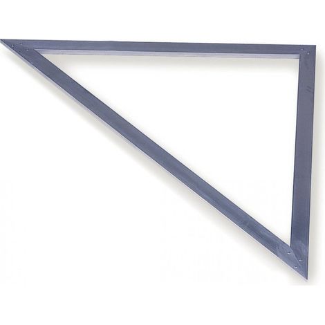 Equerre 45° en Aluminium – Profil 50 x 15 mm – Pose de Carrelage - Mondelin