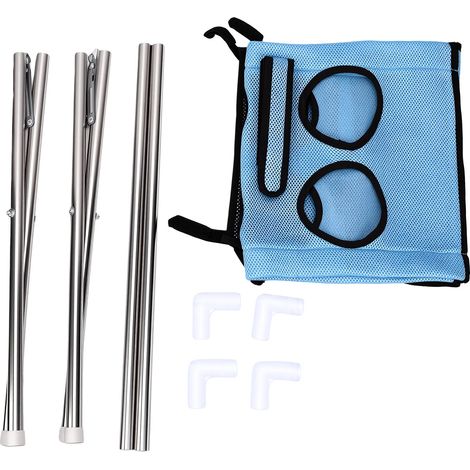 Hamac de bain portable pour animaux de compagnie, idéal pour le toilettage des chiens et des chats. Sangles de maintien réglables, quatre ouvertures pour les pattes, multifonctionnel et pliable, en ac (1/5)