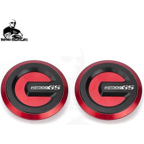Rahmenlochkappen-Set für BMW R1200GS LC R1200 GS Adventure LC 2013–2022 R 1200 GS Dekor-Zubehör – R1200GS ROT 1