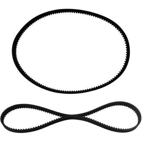 Lot de 2 courroies de rechange 120-3335 pour tondeuse à gazon Toro TimeMaster et tracteurs autoportées avec plateau de 76,2 cm, remplacement 265-610, 1203335 Courroie (1/5)