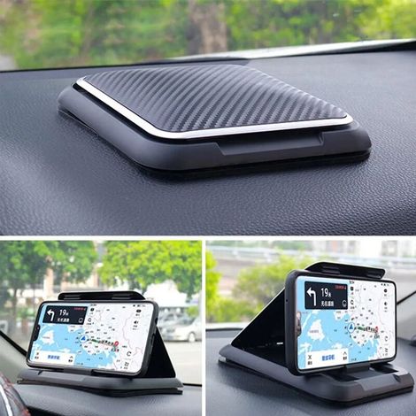 Support de téléphone pour voiture, support pour téléphone portable, ventouse en silicone antidérapante, support universel pour téléphone de voiture, support pour smartphone (1/5)