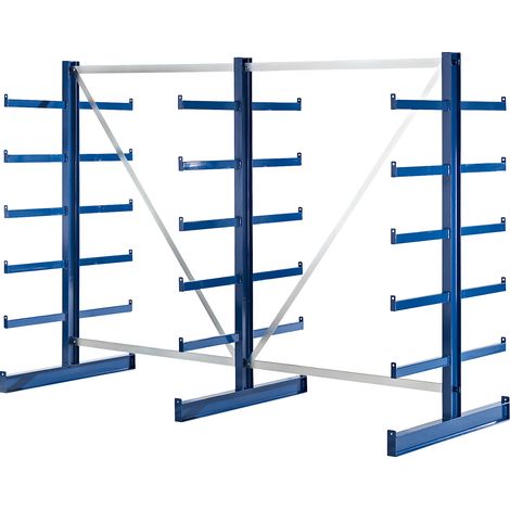 eurokraft pro, Rayonnage pour charges longues à bras supports de (1/3)