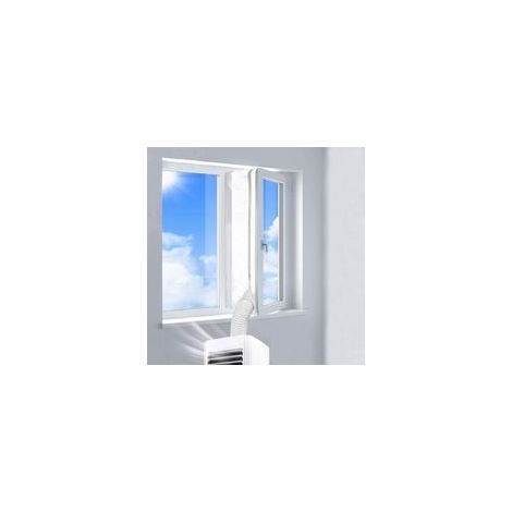 Joint Fenêtre Climatiseur Portable 4 M, Compatible Tous Modèles et Sèche-Linge, Déflecteur Air Chaud Étanche, Installation Facile (1/4)