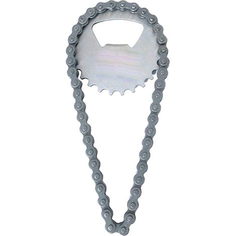 Ouvre-bouteille Forme De Chaîne De Vélo - Accessoire Barbecue Et Cuisine - Pour Cyclistes Et Amateurs De Bière - 1 Pièce (1/5)