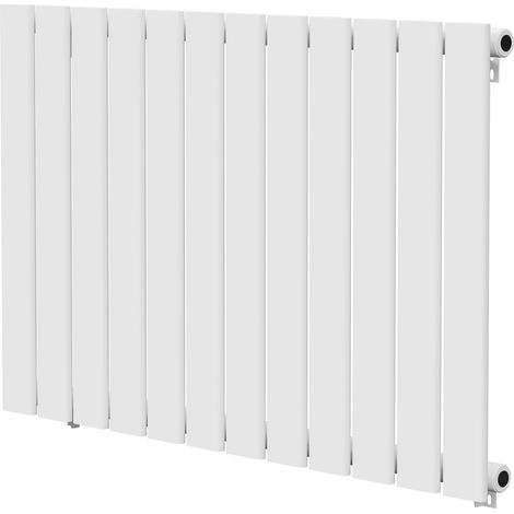 Hudson White 600mm x 908mm Single Panel Radiator (1/5)