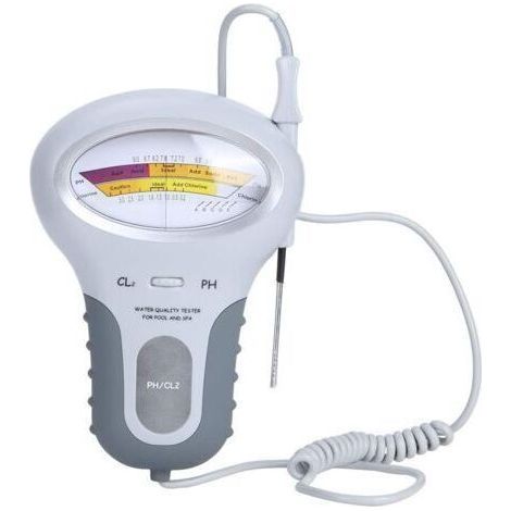 Qualité Eau Testeur,Portable Numérique Moniteur,Ph Eau Testeur Analyse Chlore Piscine Kit Test (1/4)