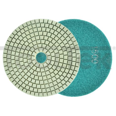 DISCO ABRASIVO LEVIGATURA LUCIDATURA A UMIDO GRES 125mm GR1500 G78922