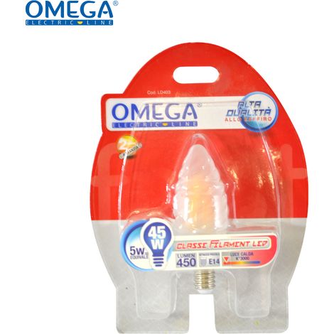 LAMPADINA A FILAMENTO FROS CANDELA C35 5W E14 3000K (1/3)