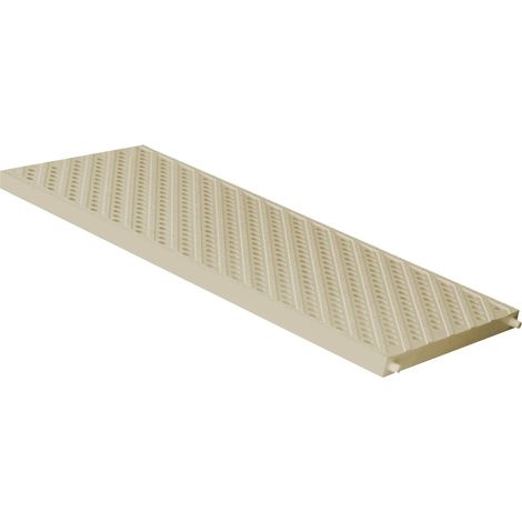 First Plast – Grille drain de plage piscine PVC série 130 – Norme EN1433:2008 – 130x500m – Pour espaces extérieurs et terrasses