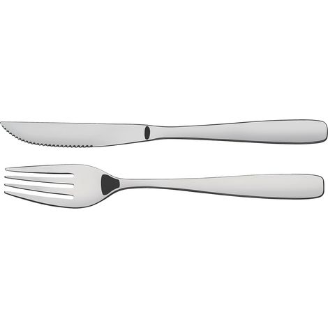 Couverts à Steak Inox 430 AISI 420 (1/4)