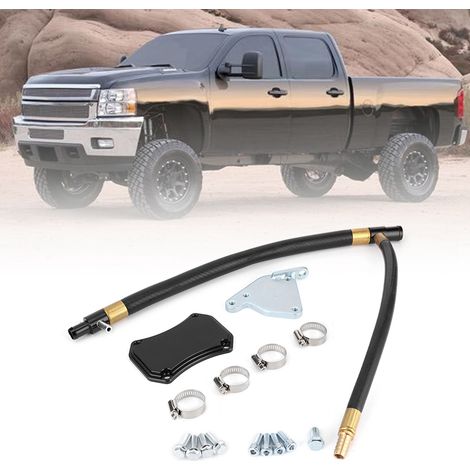Kit de suppression du refroidisseur de vanne EGR compatible avec Duramax 2011-2015 6.6L LML Diesel (1/5)
