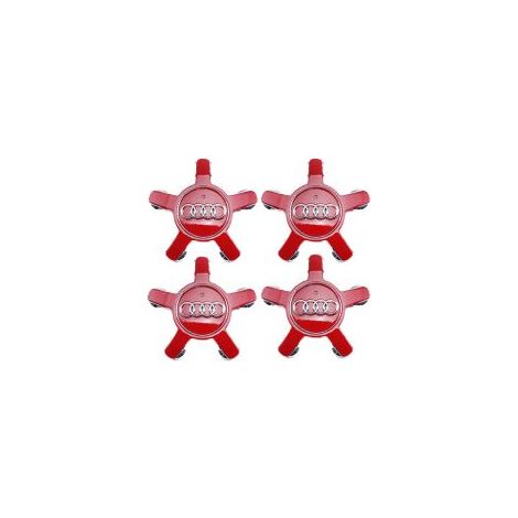 TAISHENGDA 135 mm konvexe Radkappe für Audi A3 A4L A5 A6L A7 A8L Q5 5-Speichen-Radkappen-Set (4 Stück) (1/5)
