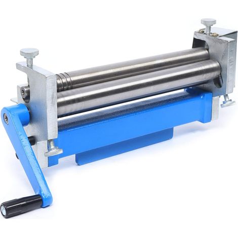 3-Walzen Rundbiegemaschine Walzenbiegegerät manuell Rohrbiegemaschine Blechbiegemaschine Biegedurchmesser: 30 mm (1/5)
