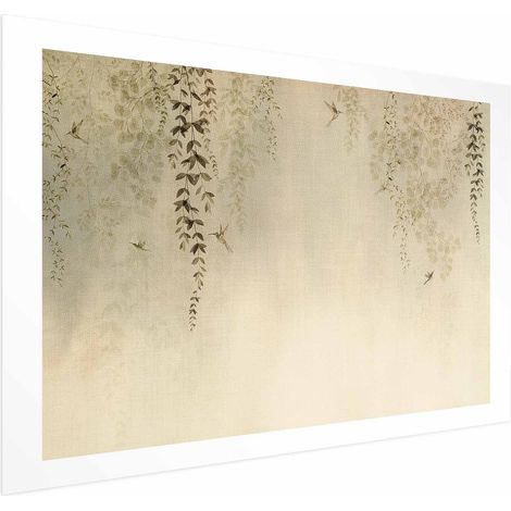Poster – Beige Kolibris (1/4)