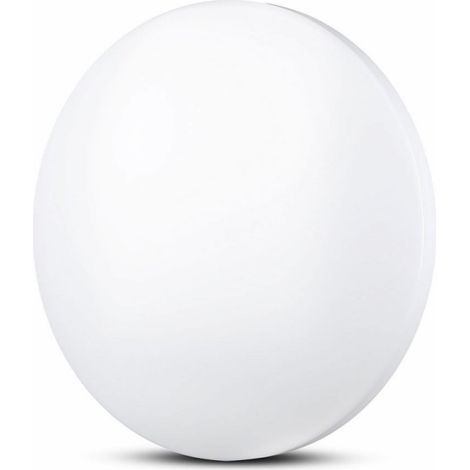 V-TAC VT-8418 Plafoniera led 18W rotonda bianca color change 3in1 CCT switch interno cover opaca satinata IP20 - sku 217605