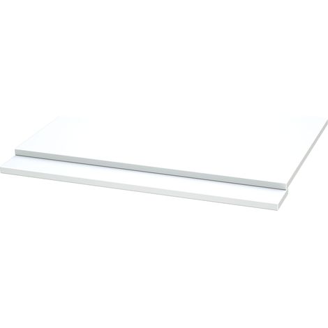 Duchy Choice 2-Piece MDF Bath End Panel 750mm W x 560mm H - Matt White (1/2)