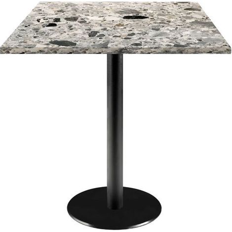 Table 70 x 70 cm - modèle Rome terrazzo cepp