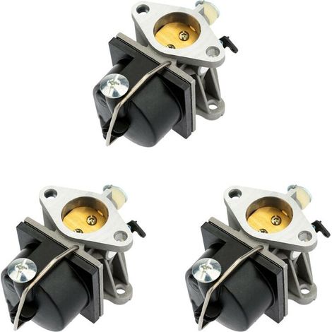 Tre carburatori (modelli: 640065, 640065A) adatti per motori Tecumseh da 13 CV, 13,5 CV, 14 CV e 15 CV.