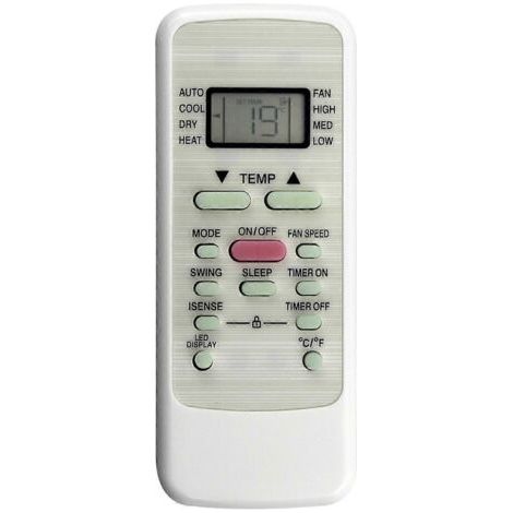 Télécommande de remplacement RG51F2(2)/EFU1 pour climatiseur (1/5)