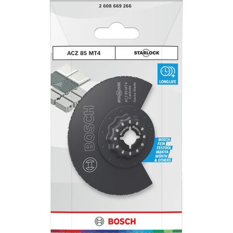Bosch Segmentsägeblatt ACZ 85 MT4 Multi Material, Starlock, 85 mm