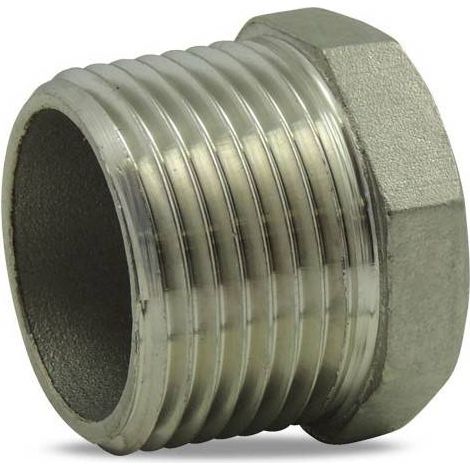 Bouchon mâle en inox 316 1/2'' (1/2)