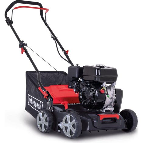 Arieggiatore scarificatore a scoppio 212cc 40 cm cestello 40 lt Scheppach sc55p