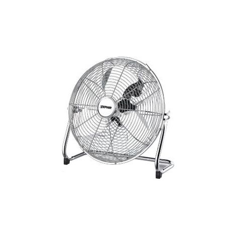 ZEPHIR Ventilatore Da Terra In Metallo Cromato - Power Fan 45Cm (1/5)