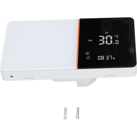 Thermostat Double Capteur Connecté pour Radiateur Contrôle Intelligent Économiseur d'Énergie 95‑240V (1/5)