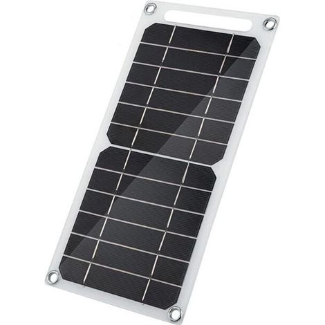 6W 5V wasserdichtes USB-Solarpanel für Outdoor-Camping und Wandern tragbares Handy-Ladegerät (1/5)