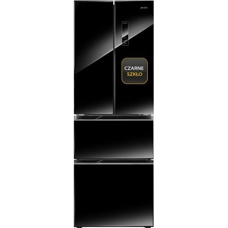 Sam Cook Frigorífico-congelador de puerta francesa 351 l E Negro (1/5)