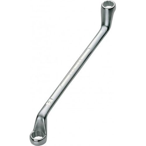 Clé polygonale contre-coudée SAM OUTILLAGE 105-12X14 12x14 mm Chrome-vanadium