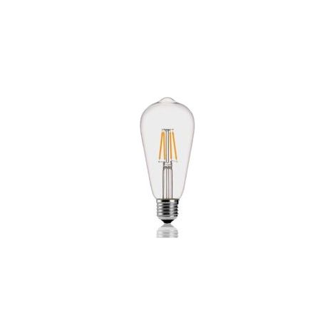 EASYCOMFORT Lot de 4 Ampoules Vintage Edison 4W E27 Filament Style Antique Rétro Blanc Chaud 2700K Jaune Chaud (1/3)