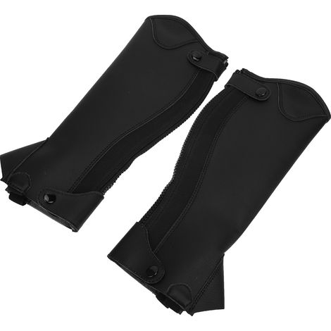 Super Fiber PU Leder Halbchaps Reitschutz für Kinder CL (1/5)