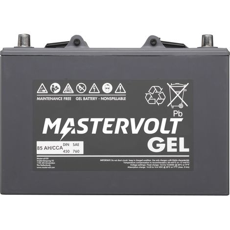 MASTERVOLT Batería gel 12V / 85Ah (1/2)