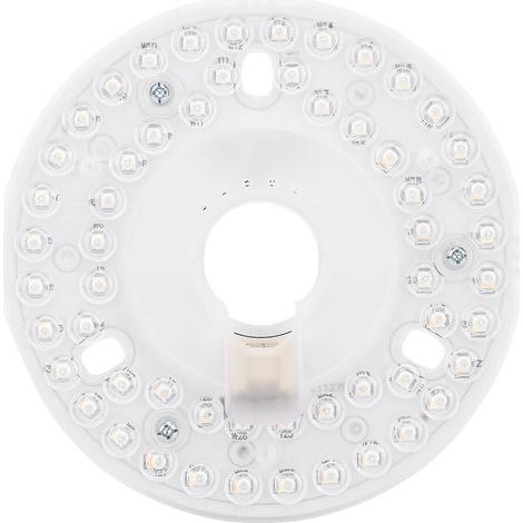 Ortviai Plaque d’adaptation LED pour ventilateur de plafond MD-WJ103 – 3 couleurs, 12,5 cm, haute luminosité (1/5)