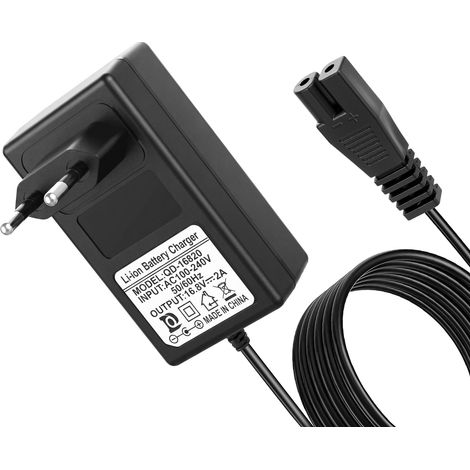 Chargeur 16,8 V 2 A Compatible avec Le Robot de Piscine Scuba S1, câble de Recharge de 6,56 Pieds/2 m, Adaptateur Secteur pour Le Robot de Piscine Scuba S1, Chargeur de Rechange (1/5)