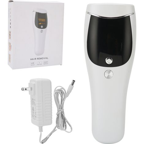 Épilateur professionnel 990 000 flashs, épilation définitive corps entier sans douleur, appareil à lumière pulsée 110-240V avec prise US (1/5)