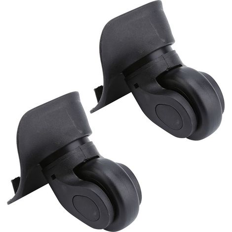 Roues de remplacement de bagages de valise pivotante 2 pièces pour étui de voyage (1/5)