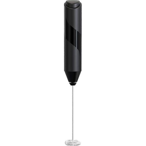 Mousseur à lait portable, mélangeur à boissons à piles pour café matcha, fouet électrique portable, mini machine à mousser pour chocolat chaud frappé latté (1/5)