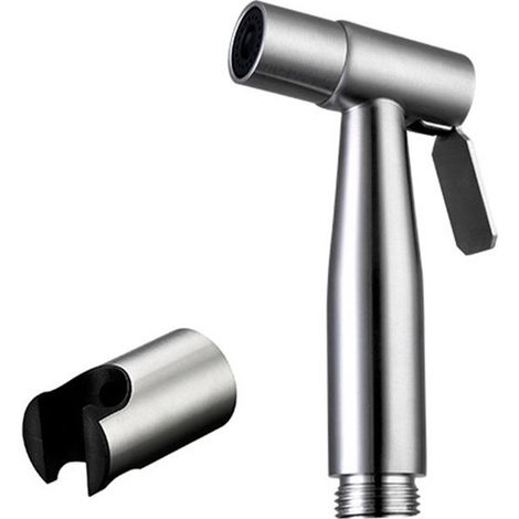 Rociador de bidé para inodoro，juego de rociador de bidé para inodoro，rociador de bidé de acero inoxidable，rociador de baño portátil para inodoros (1/5)