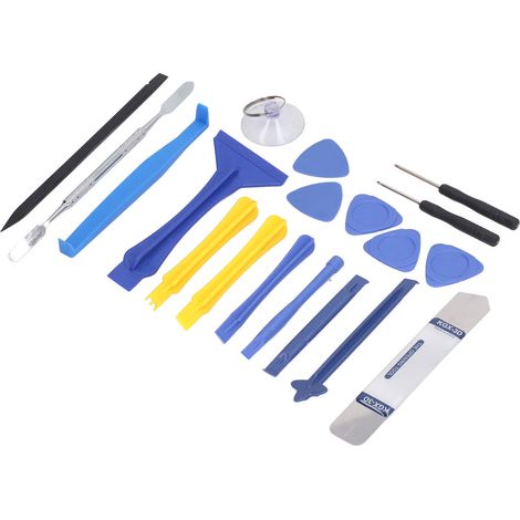Kit de réparation électronique 19 pièces : outils manuels professionnels pour le démontage et la réparation d'ordinateurs portables, PC et téléphones portables. (1/5)