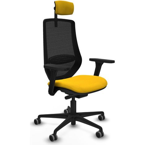 Sedia da Ufficio Piqueras y Crespo D036G2W Giallo (1/5)