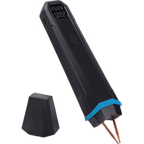 Soudeuse par points portable pour batteries, outil de soudage portatif de 3360 W avec double sortie d'impulsions et protection contre la surchauffe, idéale pour la réparation de batteries, l'électroni (1/5)