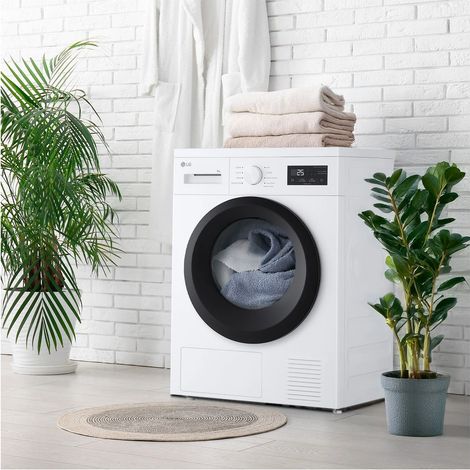 Secadora Bomba de Calor LG RHA1008NWK 8kg Dual Inverter Blanca