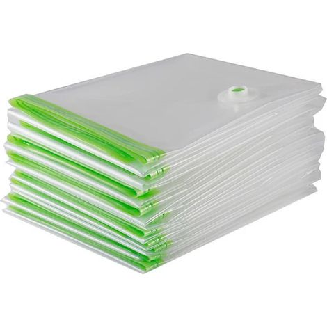 Sacs de rangement sous vide grand format 120x100cm, lot de 4, gain de place maximal [YJD]-AquaForge (1/3)
