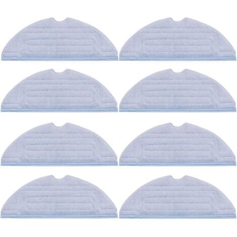 ALLIANDISLot de 8 lingettes de rechange pour Roborock S7 T7S T7S puls G10 accessoires, microfibre douce, lavable et réutilisable (1/5)