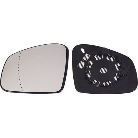 Verre de rétroviseur gauche asphérique Renault Twingo 3 depuis 2014
